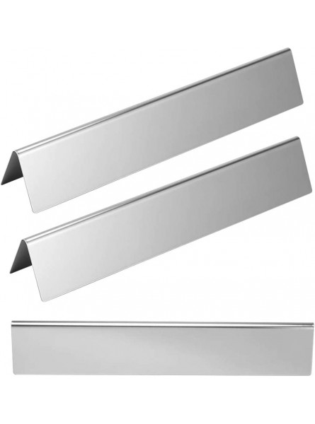 LIUTT Household kitchen accessories 3pcs Stainless Steel Gas Grill Heat Shield Plate Burners Cover Replacement Parts Fit for Weber Series Grill - GXCA4V03