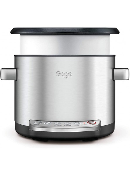 The Sage Risotto Plus Multi Cooker Brushed Stainless Steel BRC600UK - KXPBT5KH