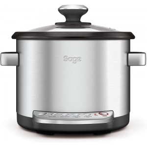 The Sage Risotto Plus Multi Cooker Brushed Stainless Steel BRC600UK - KXPBT5KH