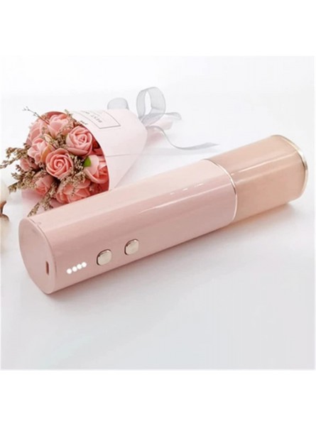 SOLE HOME Safe Electric Wine Opener USB Rechargeable One-Touch Automatic Corkscrew for Home Use Uncorks 60 Bottles on Single Charge- Pink - IIRK6KTY