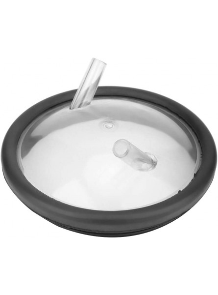 Plastic Transparent Milk Bucket Lid and Gasket for Milking Machine Two Open Lid - YIKQ98QD