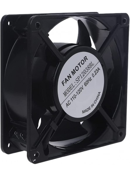 CAFFAINA DC 12V Brushless Axial Fan for Ceramic Stove Wood Pellet Oven Exhaust Cooling - GYLLQ8O7