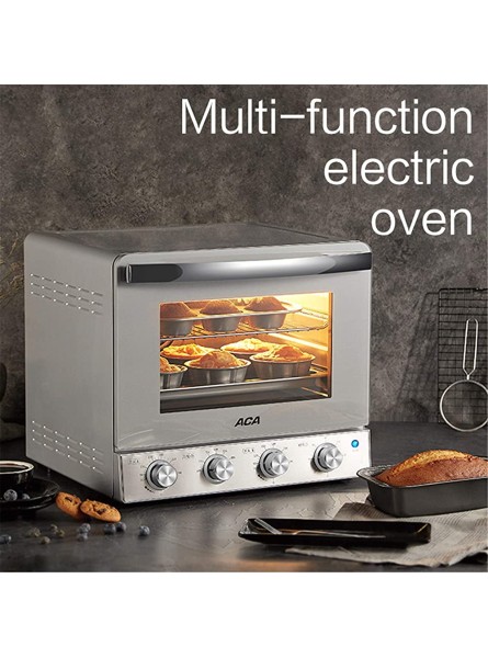 CHENGWENJIE Oven Single Fan Stainless Steel A Energy Rating Enamel Interior Premium Convection Halogen Oven Cooker Built In Electric Single Oven Stainless Steel Useful - MEKCNOOT