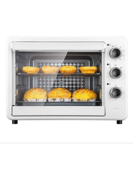 Mini Oven Free Standing Oven Small Grill Oven + Convection Oven， Mini Oven Electric， Small Oven For Rolls， Chicken， White Useful - DYLAQH29