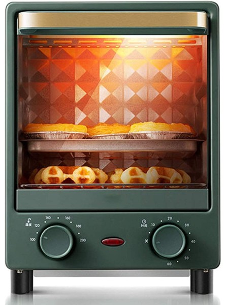 QJJML Vertical Oven,Home Baking Multi-Function Automatic Intelligent Mini Pizza Oven,Quartz Tube Infrared Heating,0 ℃ -220 ℃ Precise Temperature Control,Drawer Type Slag Tray,60 Minutes Timing - WSPVOPD6