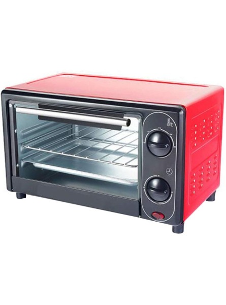 SUWEN Tabletop oven red multi-function stainless steel surface treatment with timed baking-grill setting 1500 watt power including grill tray and grill - CMOG063F