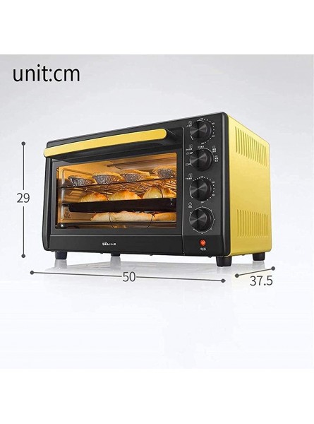 ZHOUSILIN Mini 32L Electric Oven with Precision Temperature Control 0-230°C and 0-60min Timing 1600W Three-Layer Multi-Function Hot Air with Lighting Oven,nice - LWSGAU68