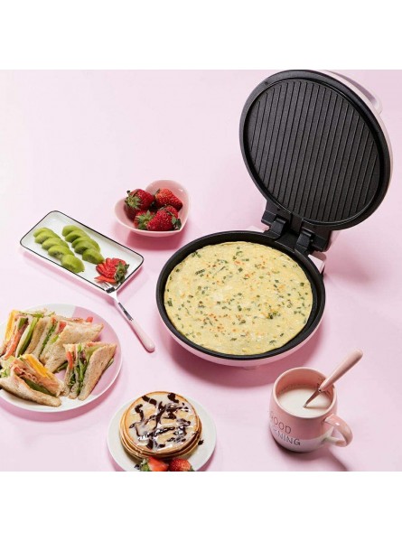 Electric Baking pan 220v Household Electric Crepe Maker Multifunctional Non-Stick Automatic Flapjack Machine Pink Color Pancake Plate - XXWNVNDF