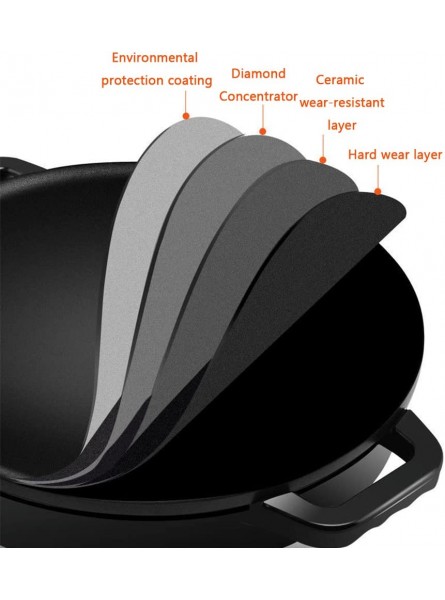 MNSSRN Flat-Bottomed Electric Baking Pan Multi-Function Household Electric Pancake Crepe Maker Non-Stick Electric Baking Pan with Flat-Bottomed Barbecue - BYDXI4R9