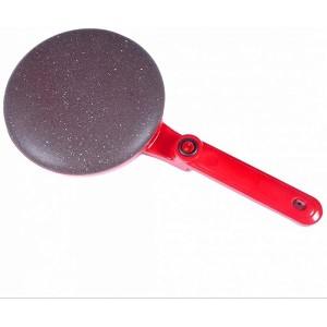 NENYAO Crepe Crepe Maker with Handle Non-Stick Electric Round Pancake Pan Crepe Machine 600W For Breakfast - GIAIG6NO
