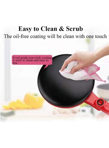 ZHANGY 900W Non-stick Electric Crepe Pizza Maker Pancake 220V Non-stick Griddle Baking Pan Cake Machine Kitchen Cooking Tools Crepe - ZHLCHIG3