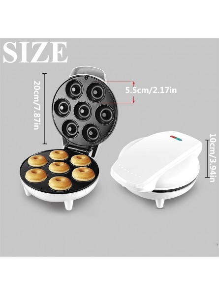 N B Mini Donuts Maker Machine Electric Doughnut Makerm Nonstick Surface Easy to Use Cleane,Energy-efficient for Bakery Mall and Restaurant - IMVUXKY4