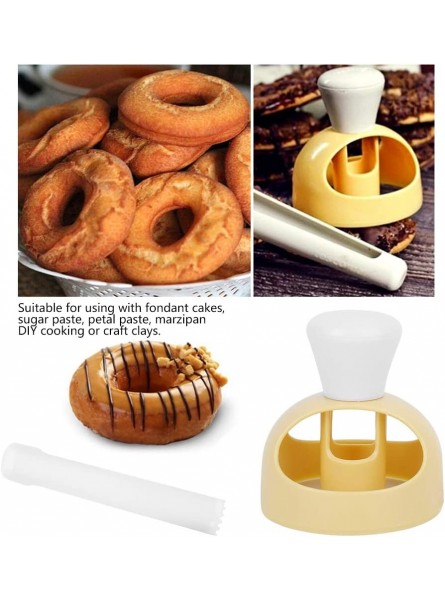 Simple Operation Donut Maker Donut Tools Plastic Material Donut Mold for Schools Kindergartens - QFGB5B5K