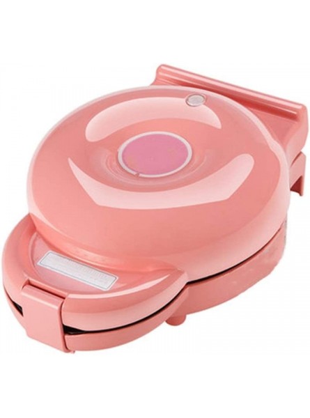 Zhicaikeji Cupcake Maker Household Donut Machine Fully Automatic Electric Baking Pan Mini Small Baking Children Diy Making Cake Machine for Kitchen Color : Pink Size : 19.5x10.5x27cm - QLDJY9TO