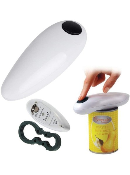 One Touch Automatic Can Jar Opener Tin Open Tool Kit Handfree Convenient Electric Cordless Useful - RDSP3UA5