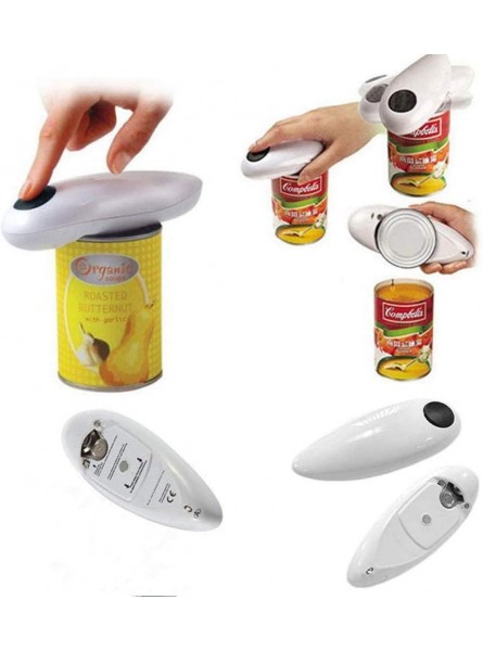 YSYPET Electric Can Opener Portable Automatic One Touch Tin Bottle Battery Operate Tool - LSLVSHJN
