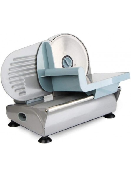 Electric Food Slicer Stainless Steel Meat Cutter Beef Mutton Slicing Machine Home Frozen Meat Slicer Vegetable Fruit Slicer Commercial Desktop Meat Cutting Machine Hot Pot Barbecue Restaurant Hote - BCAJXRH3