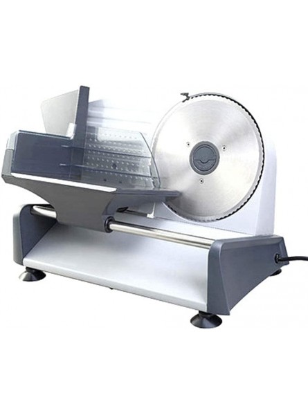 Frozen Meat Slicer,Premium Electric Food Slicer Stainless Steel Universal Knife for Various Foods Such As Meat Bread Vegetables Ham Cheese Etc Stepless Regulation Cutting Thickness 0-15 Mm - BDRBN3TF