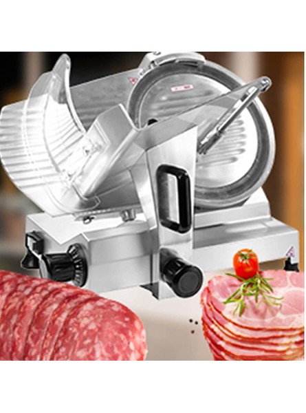 WPHGS Meat Slicer Electric Deli Food Slicer Frozen Meat Slicer Stainless Steel Beef Mutton Roll Meat Cutter - RXWD1OA5