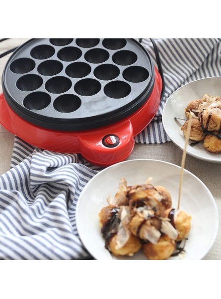 WECDS Health and Home Electric Takoyaki Balls Maker， Cake Pops Maker With Nonstick Coating，Easy Clean - KRTY23MT