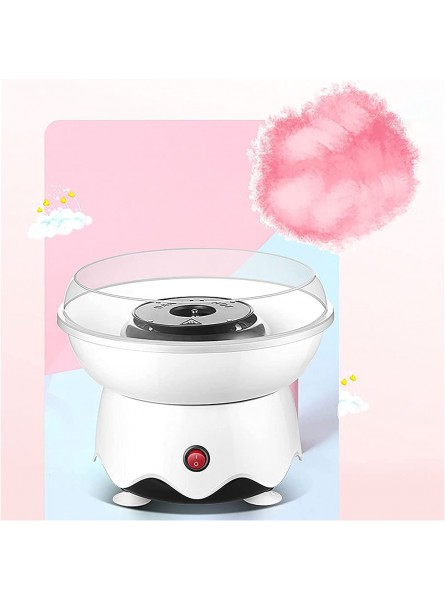 Automatic Cotton Candy Machine Candy Floss Maker for Home Use Retro Machine,Cotton Candy Machine Maker for Kids,Diameter 25 x 25,Great Gift for Boys and Girls White - LQSHP1Y2