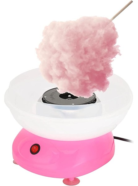Cotton Candy Machine Full-Automatic Cotton Candy Machine Cotton Candy Floss Machine Children DIY Home Made Candy Floss Maker Tool for Birthday Family Party UK Plug - NTNA4POM