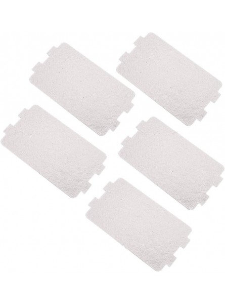 Ausla Microwave Waveguide Cover 5pcs Microwave Oven Repairing Part Mica Plates Sheets Replacement Repairing Accessory for Microwave Oven4.6 x 2.5 Inch - FYVN1YK6