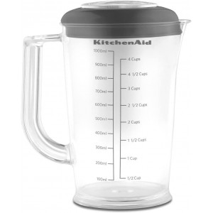 KitchenAid KHB005 4 Cup 1 Liter BPA-Free Blending Pitcher with Lid - SMLYF4O5