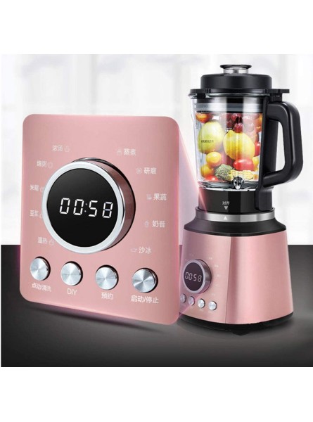 Smoothie Juice Machine Wall Breaker Soybean Milk Cooking Machine Multi-Function Heating Fully Automatic 220V Commercial 800W Frequency Conversion Silent Delicate Free Filter 2000ML Large Capacity - NUEIJTE7