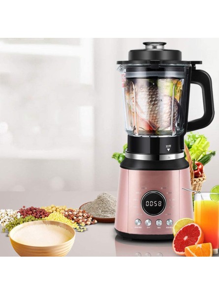 Smoothie Juice Machine Wall Breaker Soybean Milk Cooking Machine Multi-Function Heating Fully Automatic 220V Commercial 800W Frequency Conversion Silent Delicate Free Filter 2000ML Large Capacity - NUEIJTE7