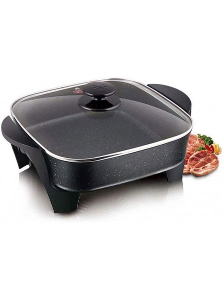 Barbecue Grill Multifunction Electric Grill 1800W Grillet Indoor Grill Multi-function Electric Cooker Household Electric Hot Pot Wok Non-stick Pan - DLNQI17E