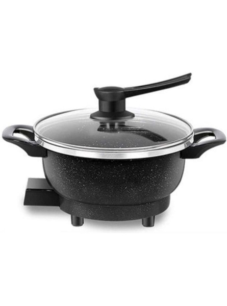 Electric Wok Home Multi-Function Rice Stone Pot Noodle Cooking Small Power Electric Hot Pot Non-Stick Pot Can Be Used In Kitchen Restaurants Gourmet Cooking - BQIJKTA6