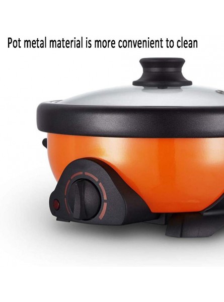 Electricity Heat Pot Electric Hot Pot Home Multi-Function Non-Stick Pan Mini Electric Skillet Split 2.5 Liter Capacity Electric Wok Can Be Used In Kitchen Restaurants Gourmet Cooking - YDWHDYB5