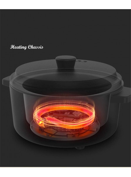 Hbao Small Pumpkin Electric Wok Home Multi-function Dormitory Small Electric Cooker Cooking Rice Cooking One Pot Electric Cooker Color : Red - UJTX3RSY