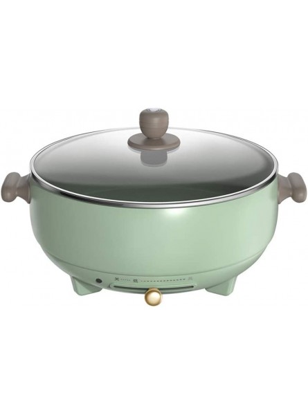 HSCYLWJ Electric Hot Pot Household Plug-in Electric Baking Pan Wok Multi-Function Frying and Barbecue one Pot Small Dormitory - AONA3YBQ