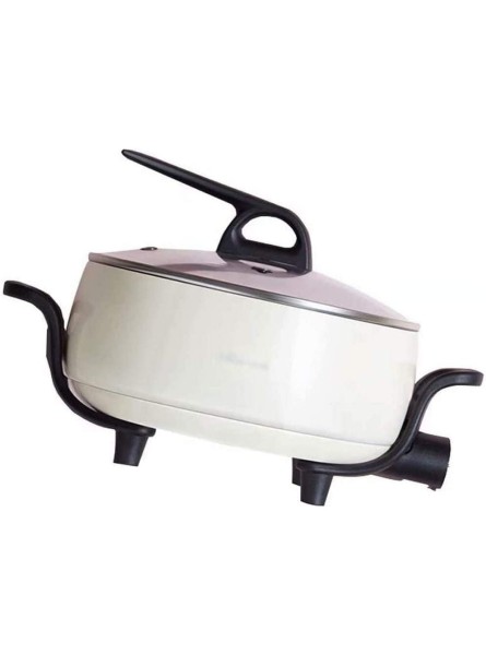 ZSMLB Electric Grill,Bbq Hot Pot Pan Electric Barbecue Promise thermostat honeycomb non-stick pan electric wok wok quarter electric kettle small electric skillet frying pan1500W - BZAJ9BF2
