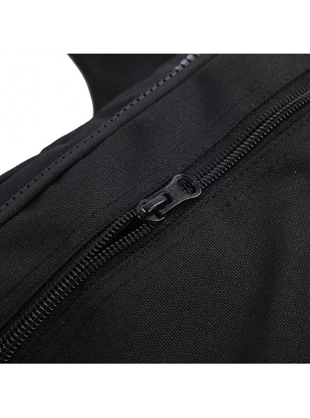 Multifunctional Waist Bag Oxford Cloth for Outdoor Fishing Cycling Mountaineering Black - NKAVOVKQ