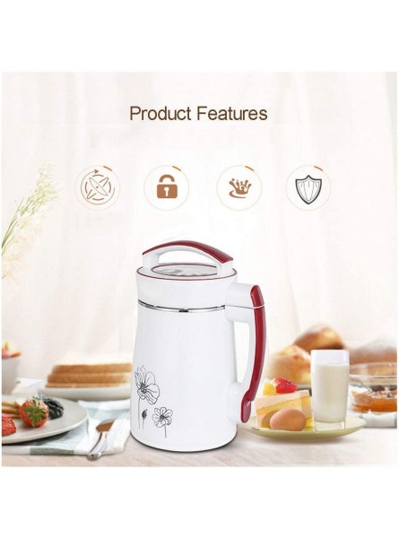 BGSFF Multifunctional Soup Smoothie Machine Soy Milk Maker Mixed Cooking 1.6L Brushed Stainless Steel With Auto Clean and Anti-Overflow Bar Insulation Anti-scalding - VECV17TK