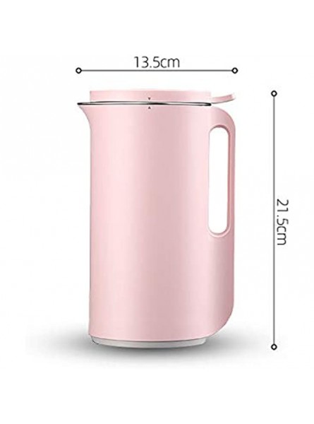 N A Multifunction Automatic Mini Electric Heating Soya-Bean Milk Juicer Stir Rice Paste Maker Filter-free 350ml Color : White - JSIQAMT4