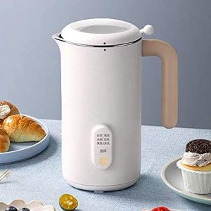 N A Soymilk Maker Machine Electric Juicer Blender Multicooker Boiling Cup Soya-Bean Milk Rice Paste Maker Free-filter Color : White - MHZXXUQ0