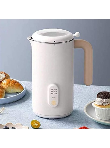 N A Soymilk Maker Machine Electric Juicer Blender Multicooker Boiling Cup Soya-Bean Milk Rice Paste Maker Free-filter Color : White - MHZXXUQ0