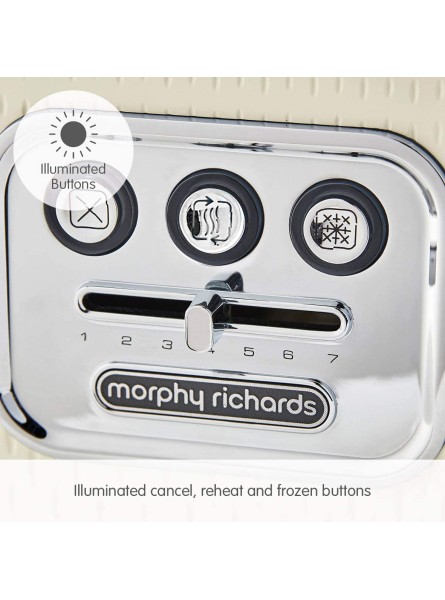 Morphy Richards 243011 Verve Toaster Cream - OSMBUEO2