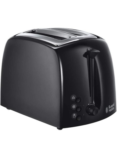 Russell Hobbs 21641 Textures 2-Slice Toaster 700 850 W Black - NQDK344F