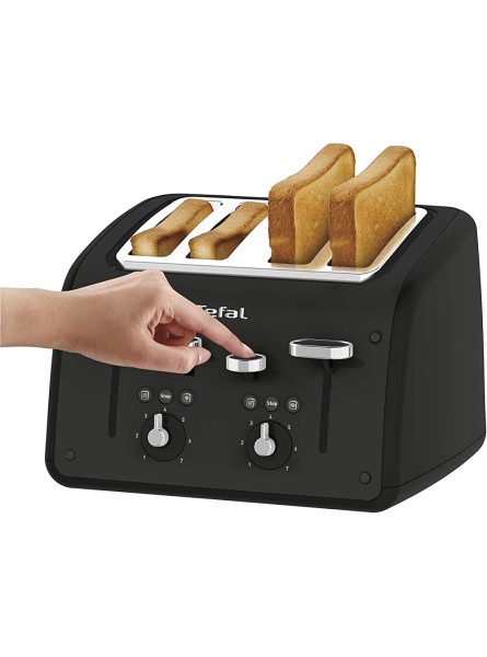 Tefal TF700N40 Toaster Retra 4 Slice 1700 W Black - UHPV2SN8