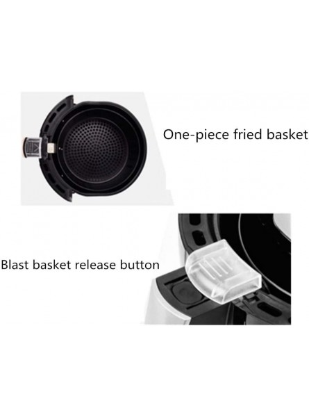 Air Fryer Simple Living Air Fryer Hot Digital Non Stick Basket and Keep Warm Function Replace Deep Fryer Color : Black Size : 5L Black 5L - BMFQVOQE